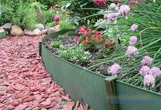 Bordi in plastica per giardino: tipi e caratteristiche dell'applicazione