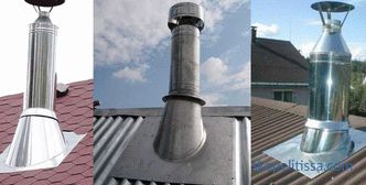 Nodo passaggio ventilazione attraverso il tetto - i tipi di strutture e le caratteristiche della loro installazione