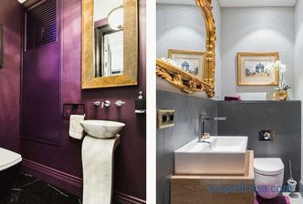 La decorazione di un piccolo bagno, le regole per scegliere materiali e colori, dettagli e stili popolari