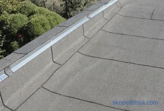 tecnologia di posa del tetto morbido, come posare correttamente un tetto in rotolo, come incollare