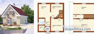 Case dai pannelli di avvoltoio nei progetti e nei prezzi pronti di Mosca. Costruire case SIP