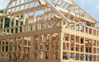Progetti di case in legno, pro e contro della tecnologia, tipi di cornici, fasi di installazione