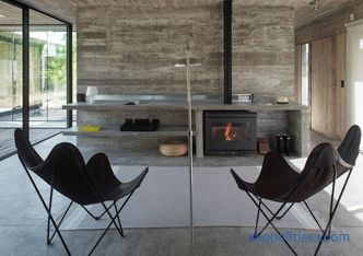 Nuova casa Lucciano Crook - cemento e legno