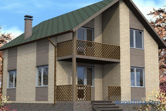 Casa in mattoni chiavi in ​​mano, caratteristiche e costi di costruzione con comunicazioni e decorazioni