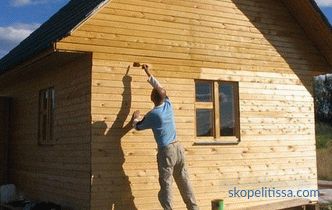 come dipingere una casa di legno all'esterno