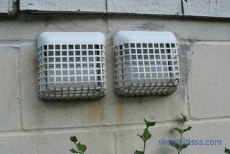 Caratteristiche della ventilazione della cantina nel garage. Come organizzare un sistema di ventilazione di alta qualità