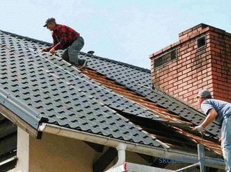 Chiudi il tetto del paese - il prezzo del lavoro, quanto costa bloccare il tetto in una casa privata del paese