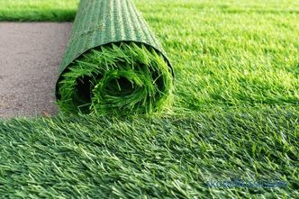 Erba artificiale - compra erba sintetica in rotoli, il prezzo della copertura a Mosca