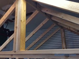 Costruzione del tetto della casa - le fasi di costruzione e i metodi di fissaggio degli elementi