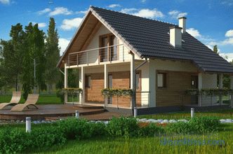Pianificazione di una casa 9 per 9 con un attico - i vantaggi e gli svantaggi della scelta di un progetto