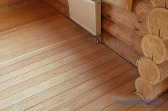 Riscaldare il pavimento in una casa di legno - come e meglio