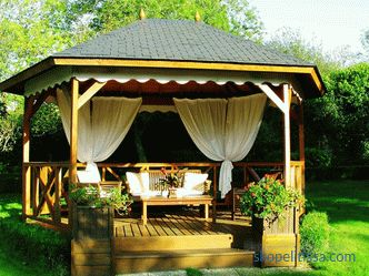 Splendidi gazebo per cottage estivi - foto delle migliori idee di design da giardino