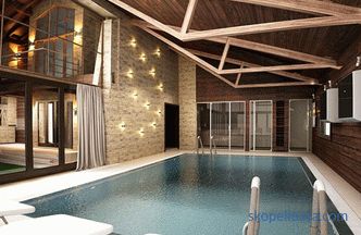 Stabilimento balneare con piscina all'interno: progetti, progettazione, costruzione, costruzione