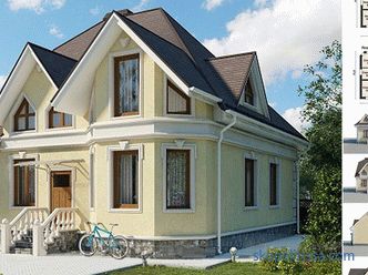 Progetti di case e cottage per 2 famiglie con diversi ingressi, pianificazione, prezzi per la costruzione a Mosca