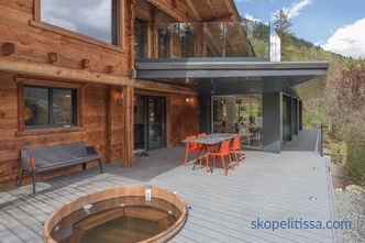 Chalet in stile chalet moderno a Les Houches, in Francia