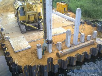 Piloni di guida in cemento armato - caratteristiche di produzione, selezione e utilizzo