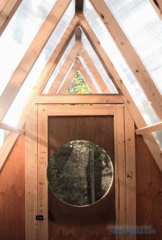 Birdhouse in una foresta canadese - ospita due persone e 12 uccelli