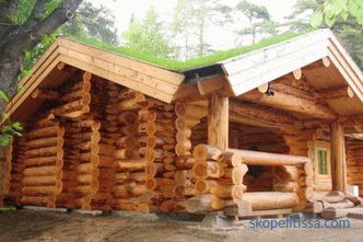 progetti di bagni in legno da una casa di tronchi, foto, prezzi per costruzione a Mosca